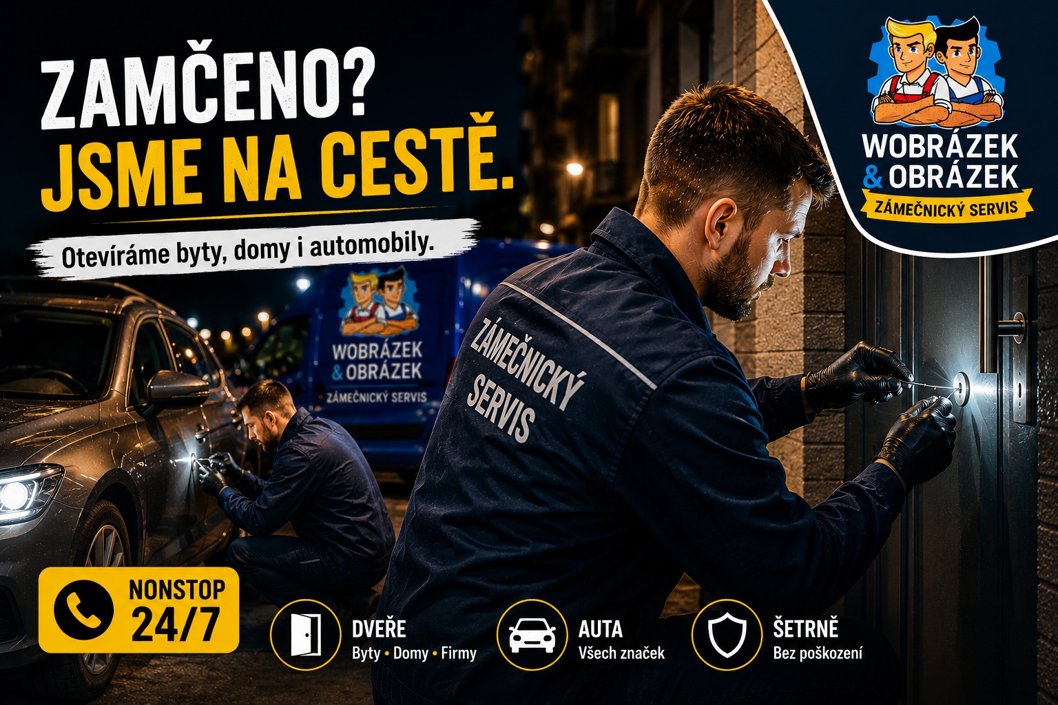 Zamečnická pohotovost NONSTOP 24/7