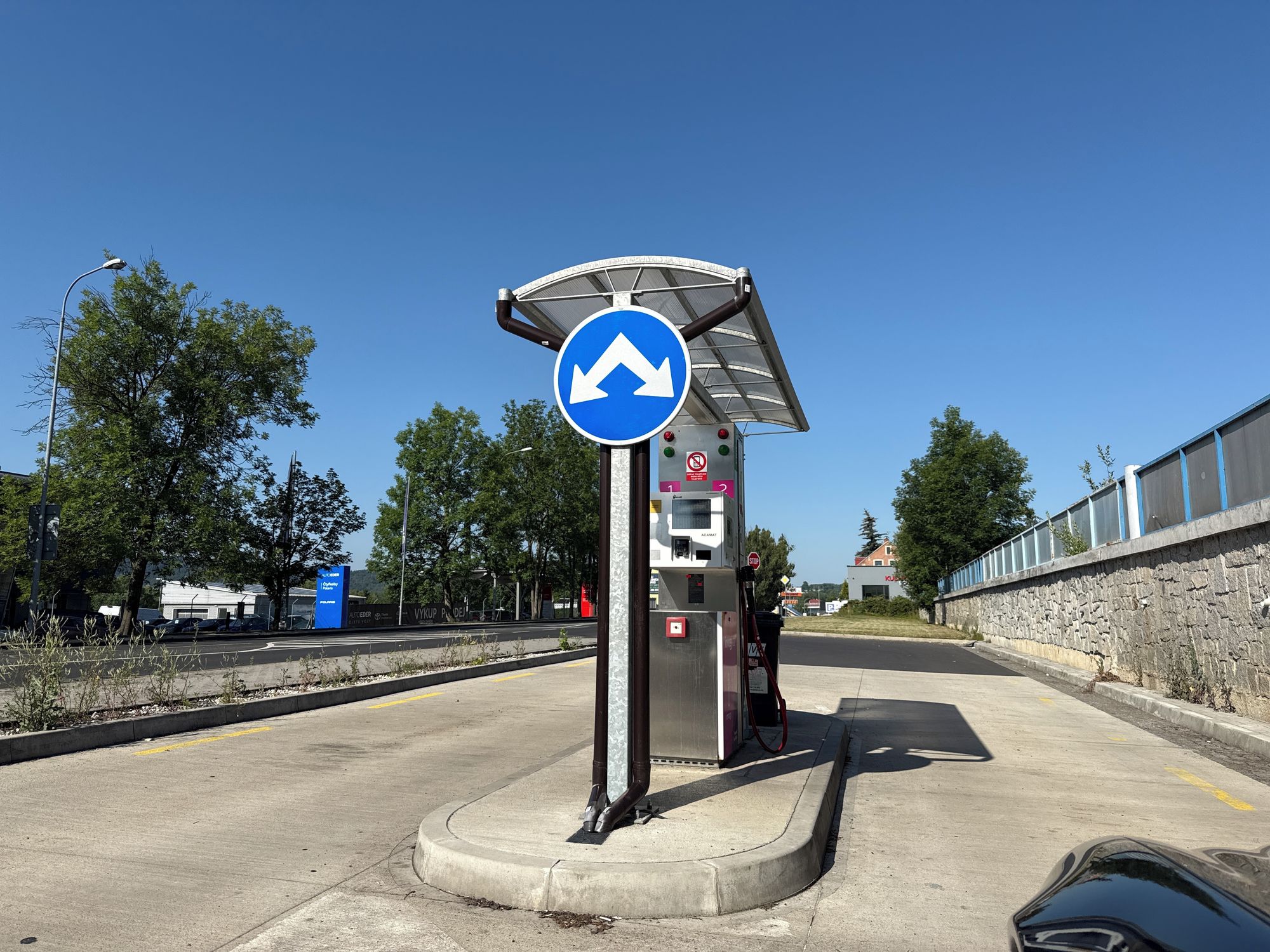 innogy čerpací stanice CNG