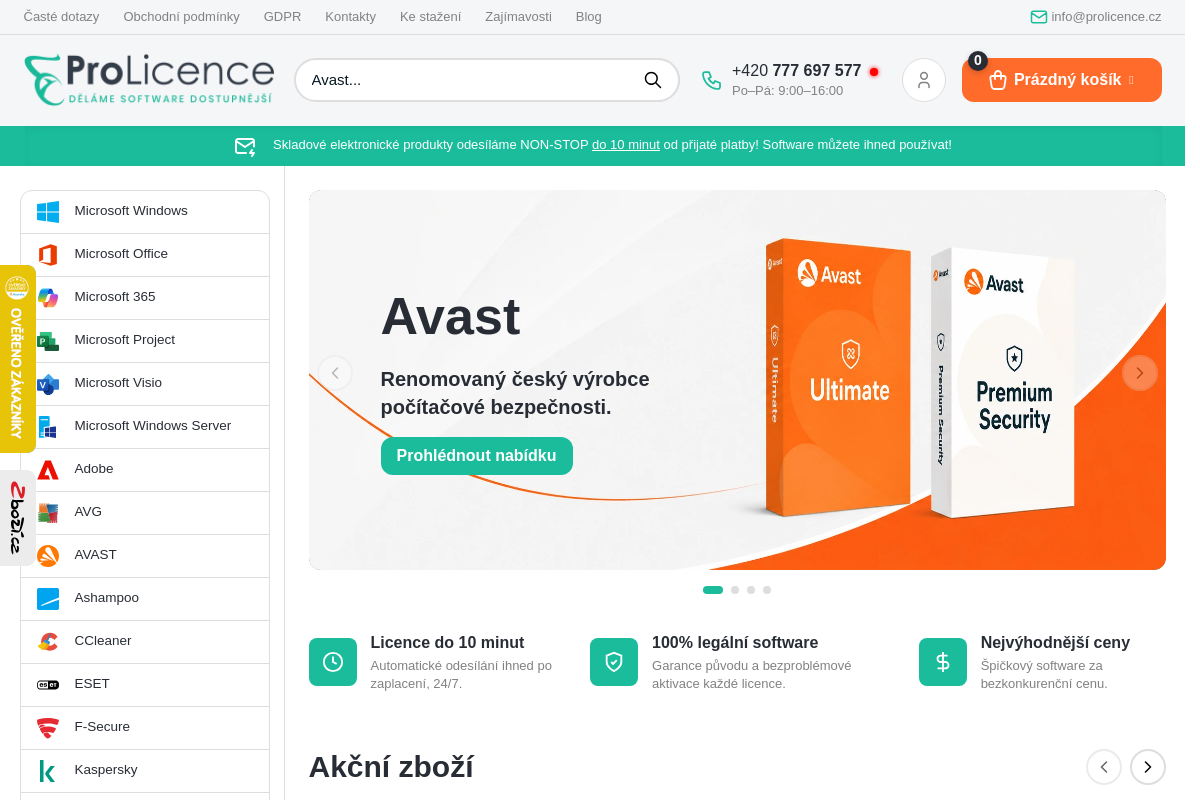Prolicence.cz