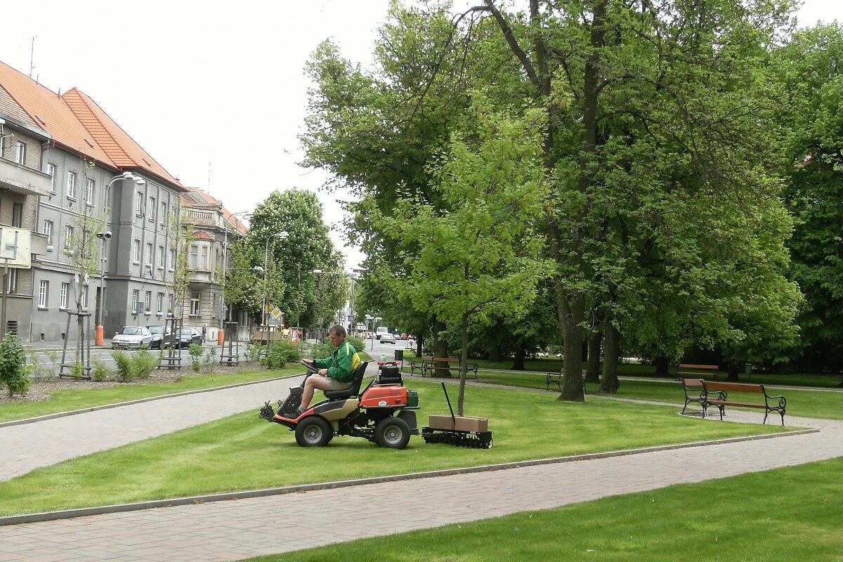 Údržba zeleně