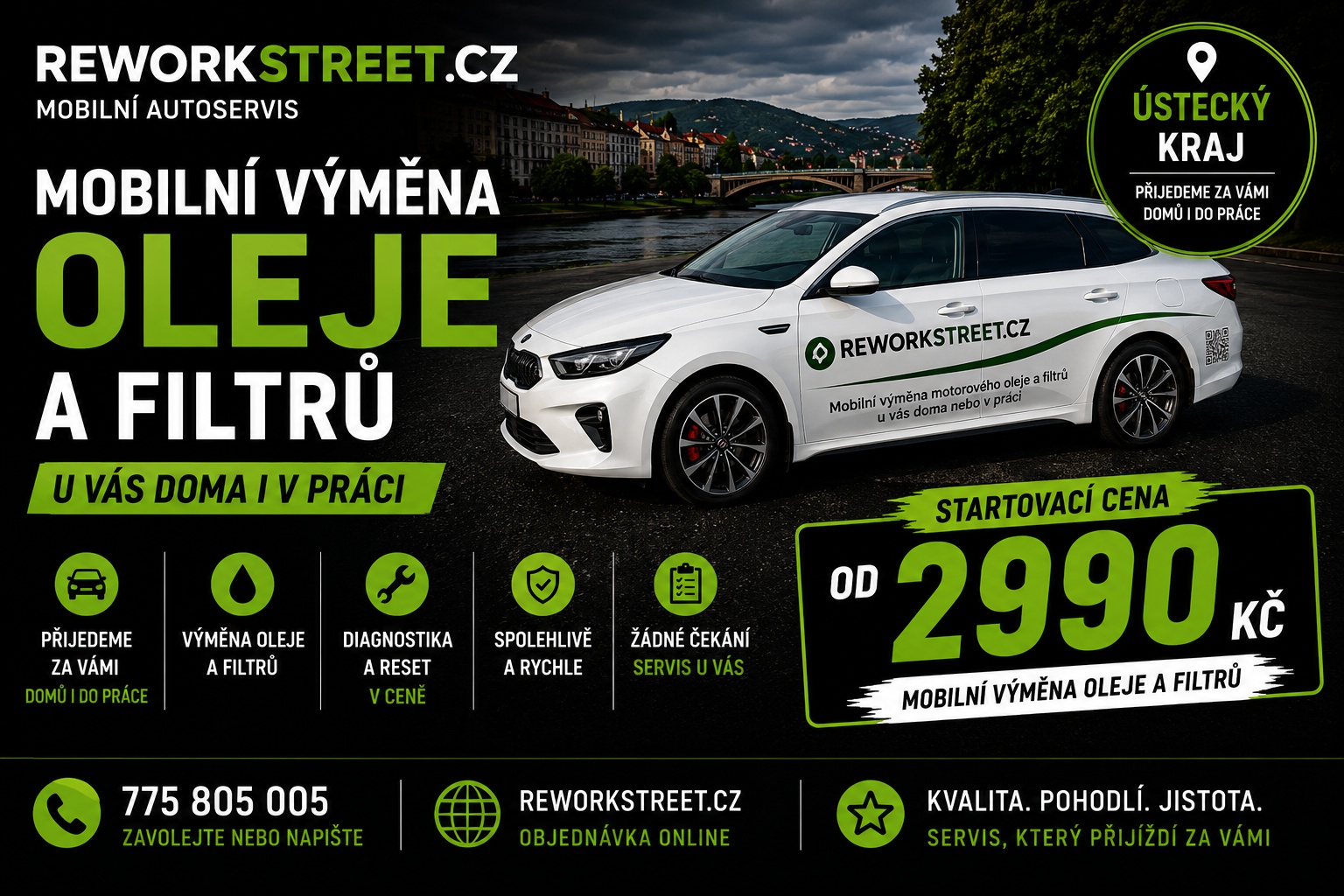Mobilní výměna oleje od 2990,-Kč
