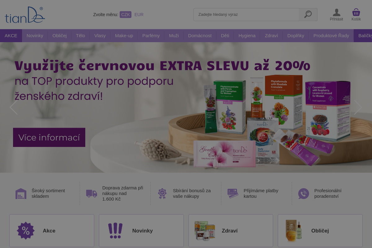 Shop-tiande.cz