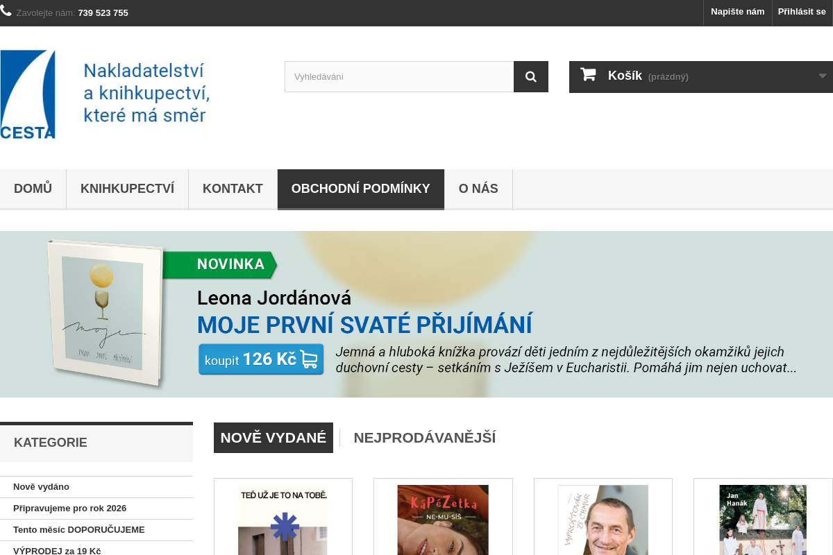 Knihkupectví a nakladatelství Cesta