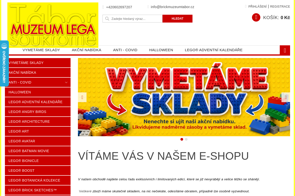 E-shop.muzeumlegatabor.cz