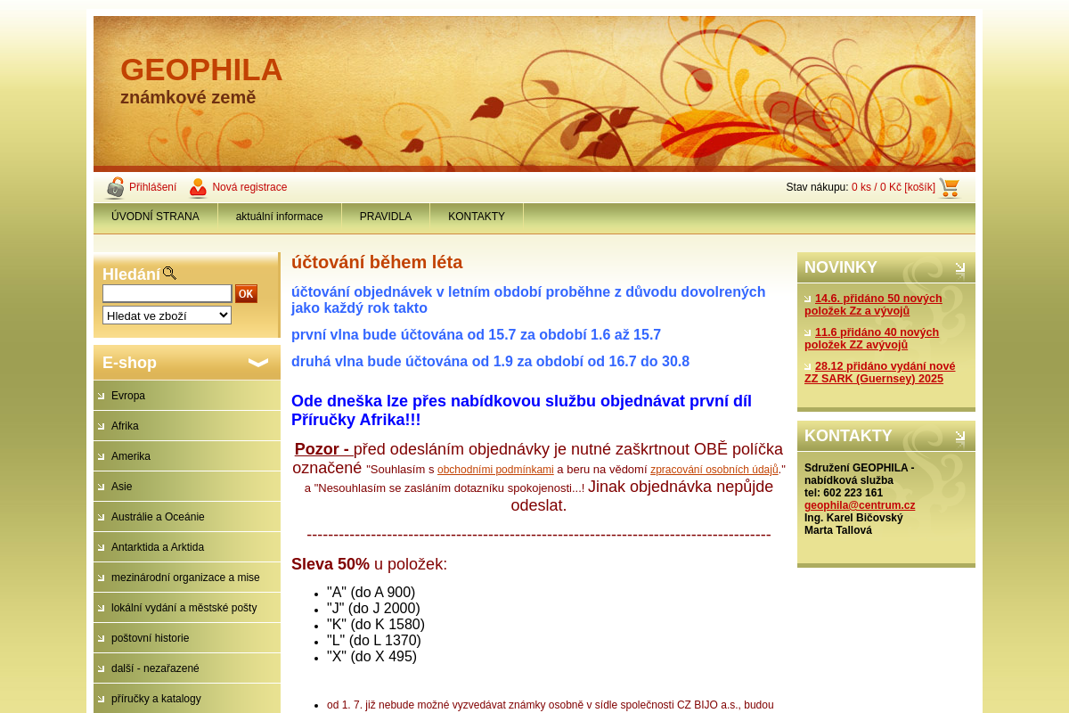 Geophila.cz