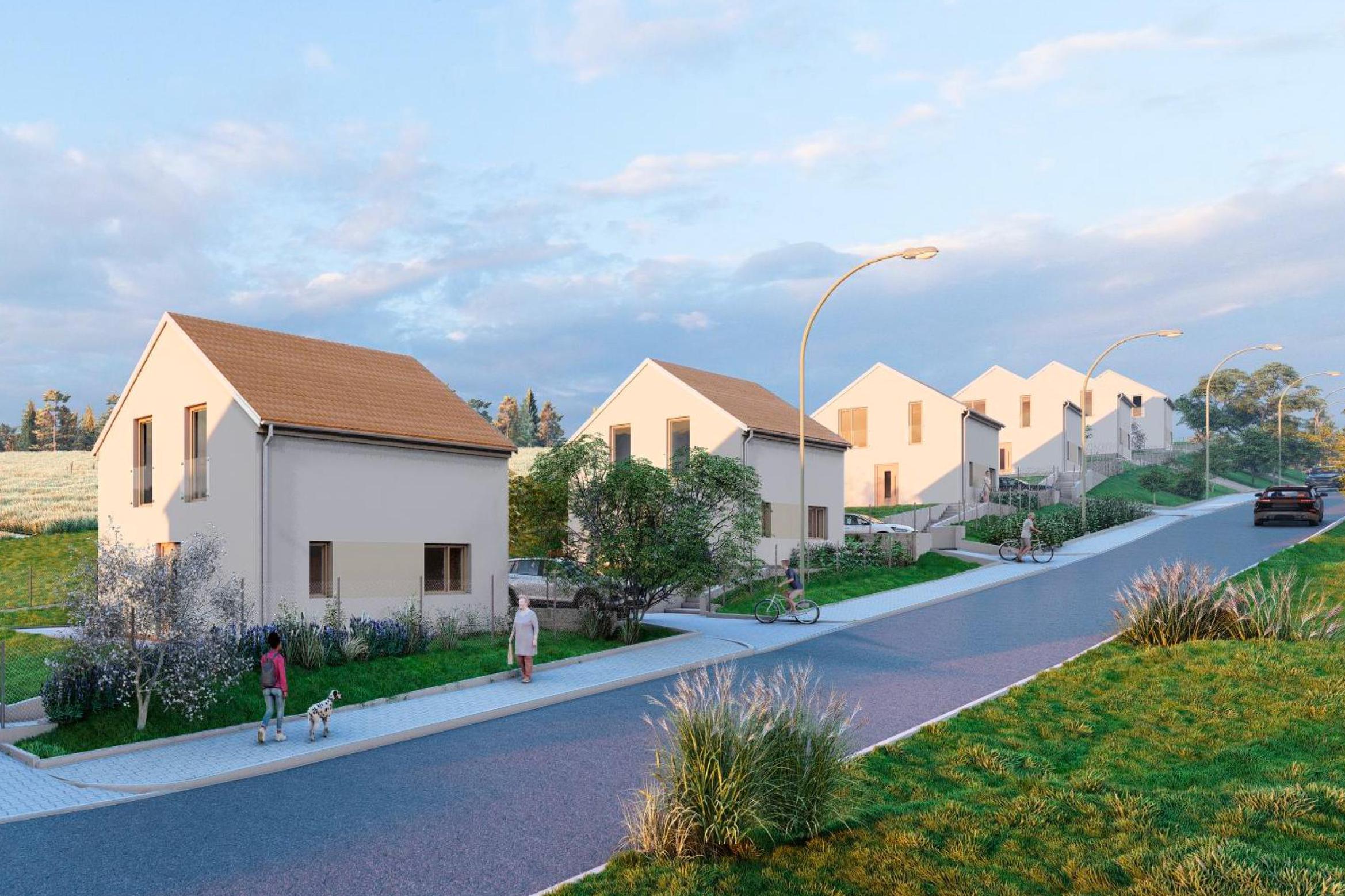 Developerský projekt DOMY Lhotka