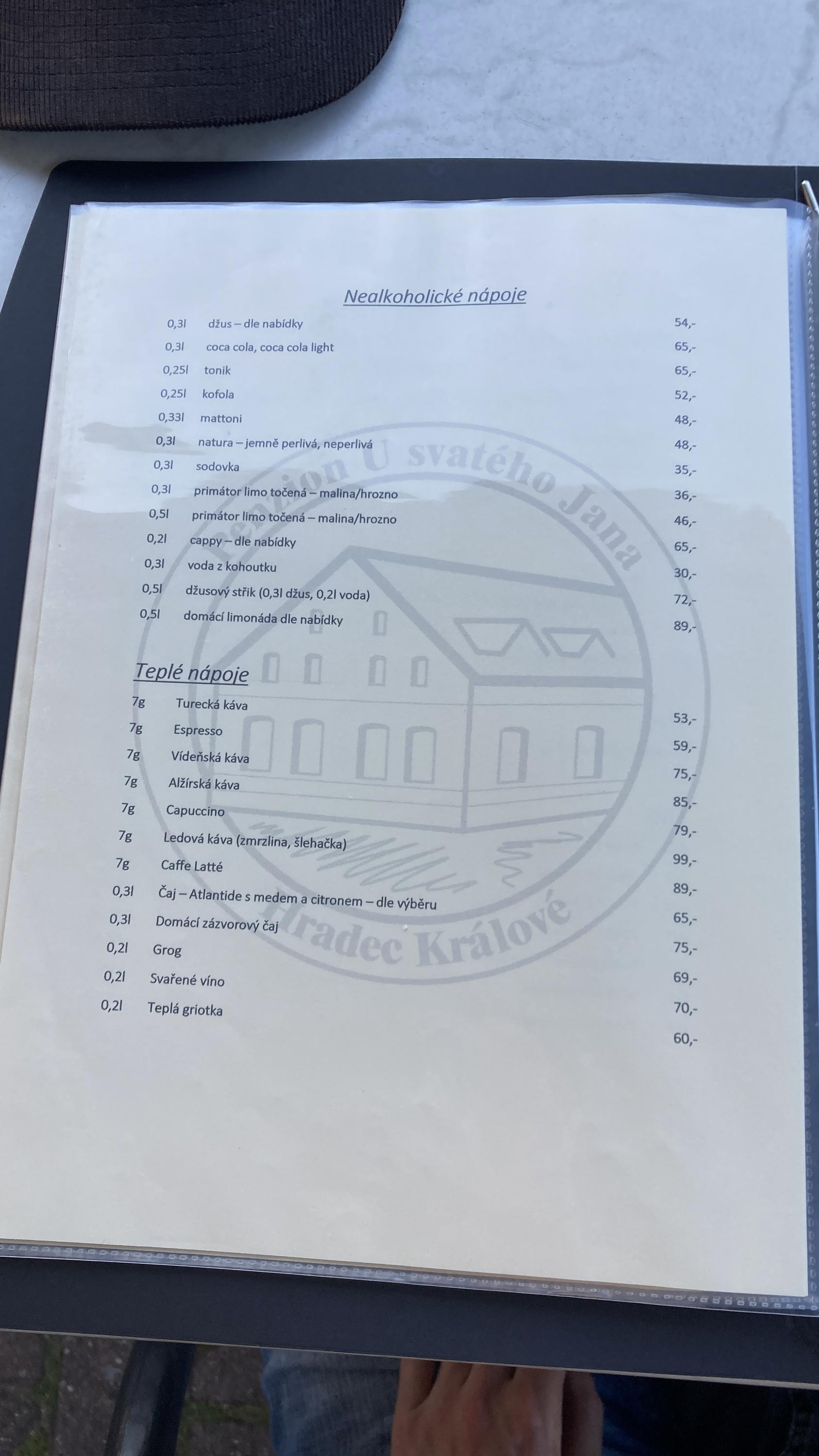 Restaurace U Svatého Jana