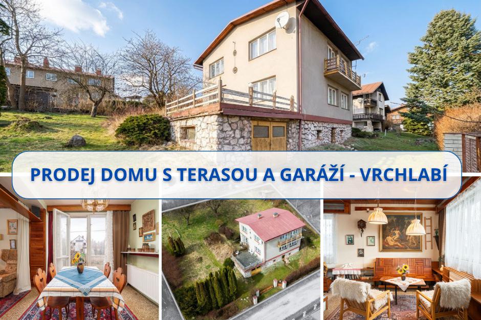 PRODEJ DOMU S TERASOU A GARÁŽÍ