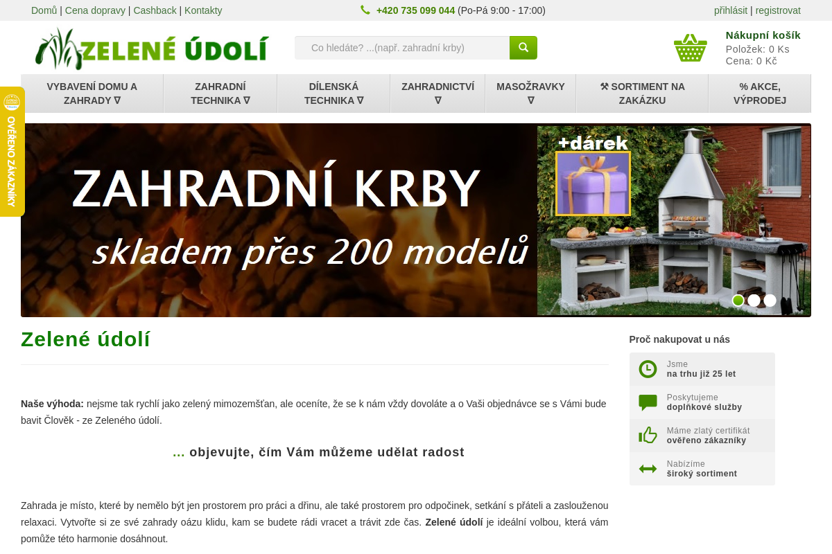 Zelené údolí