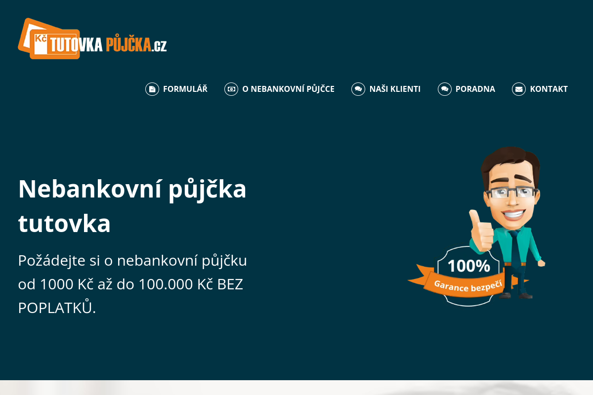 Tutovkapujcka.cz