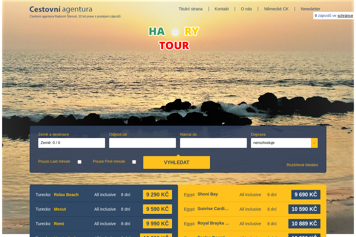Cestovní agentura Hary Tour