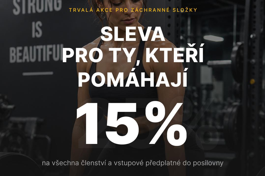SLEVA pro záchranné složky