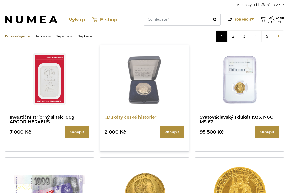 Numea auctions