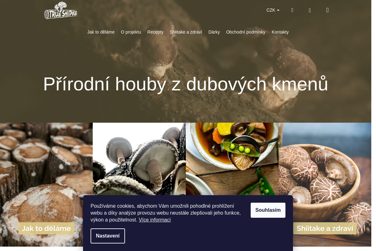 Obchod.trueshiitake.cz