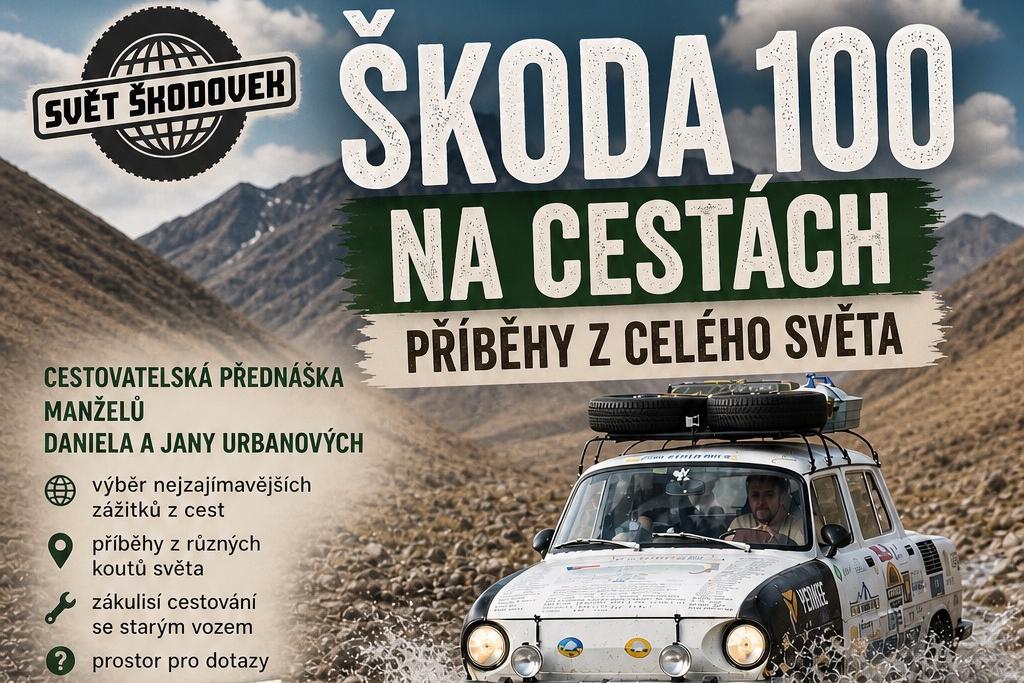 Cestovatelská přednáška v muzeu Svět škodovek