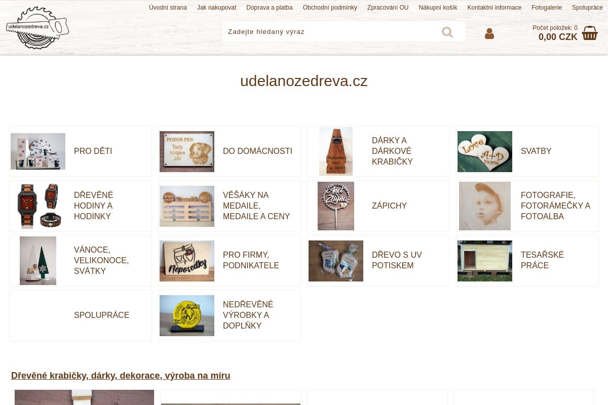 Udelanozedreva.cz