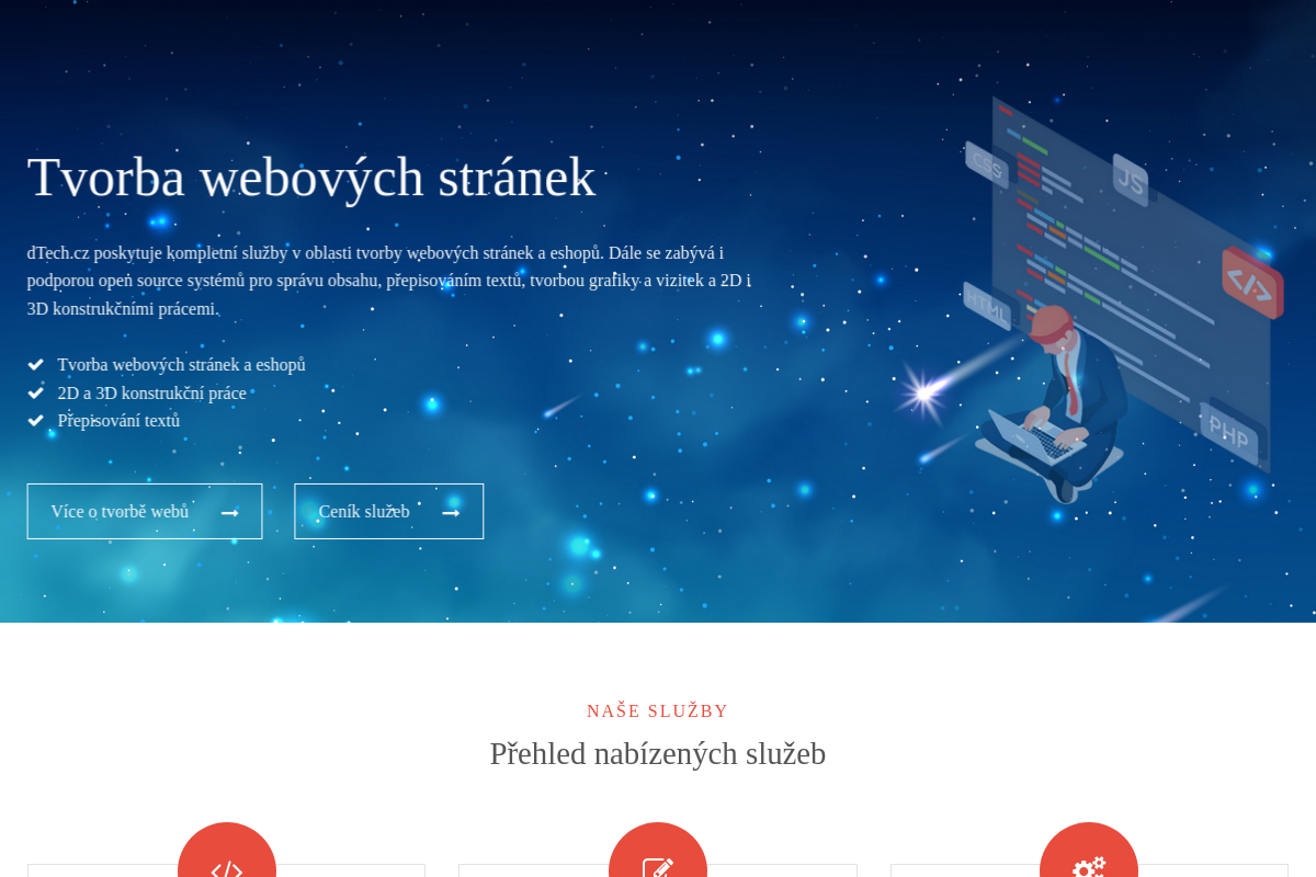 dTech.cz - tvorba webových stránek