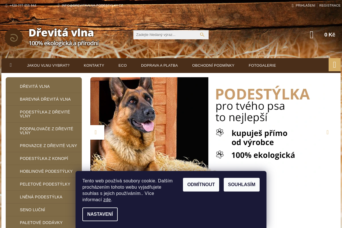 Drevitavlna-podestylky.cz