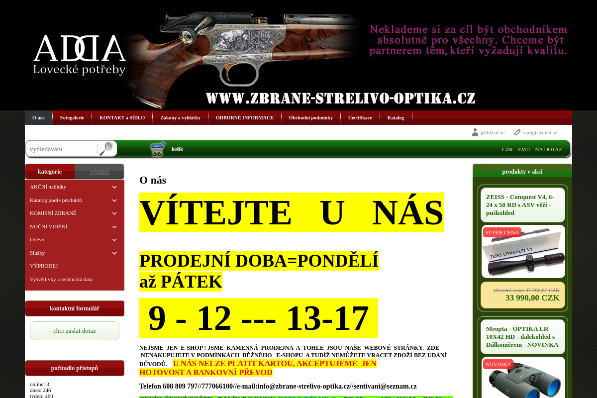 Zbrane-strelivo-optika.cz