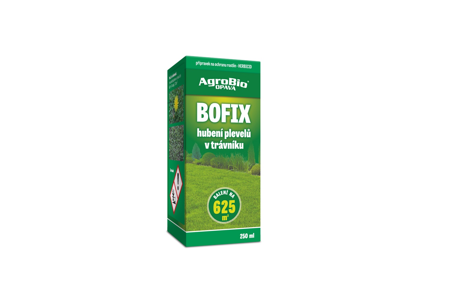 Herbicid Bofix pro hubení plevelů v trávnících