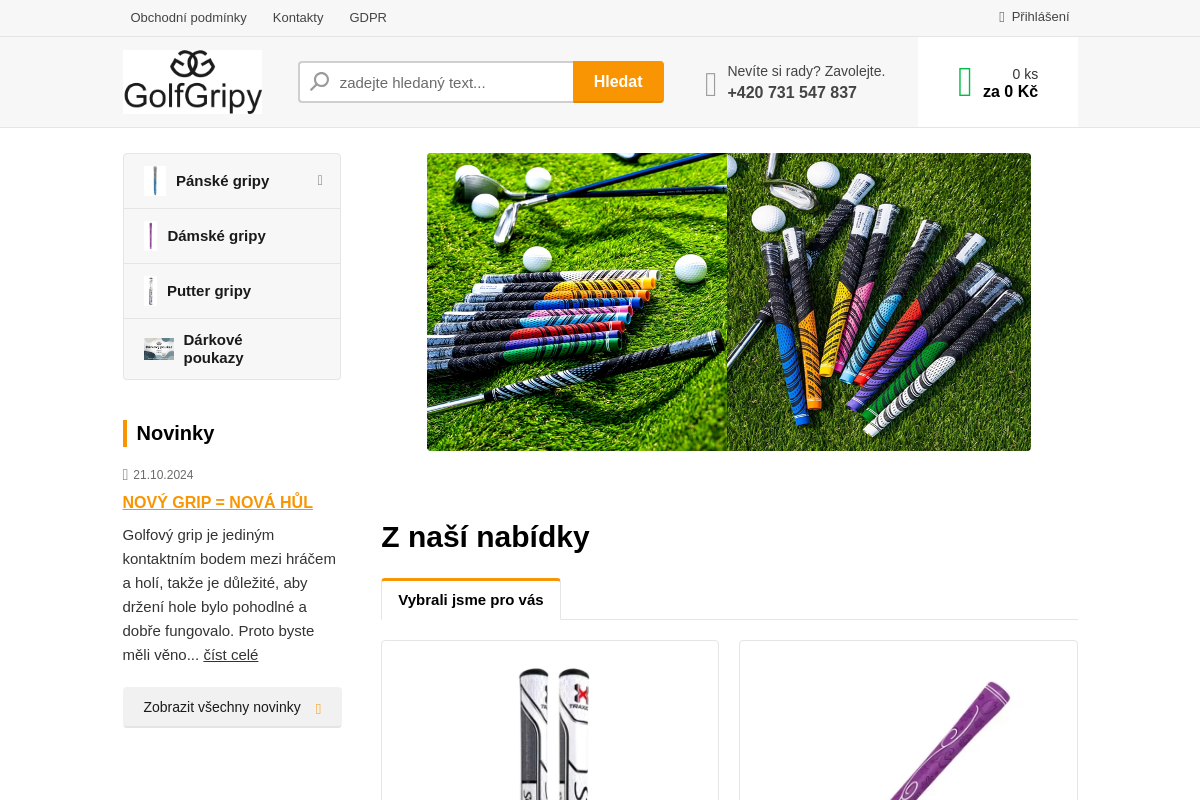 Golfgripy.cz foto 1