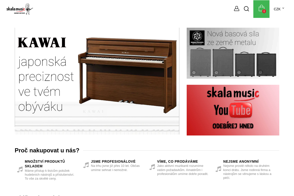 Hudební nástroje Skala Music