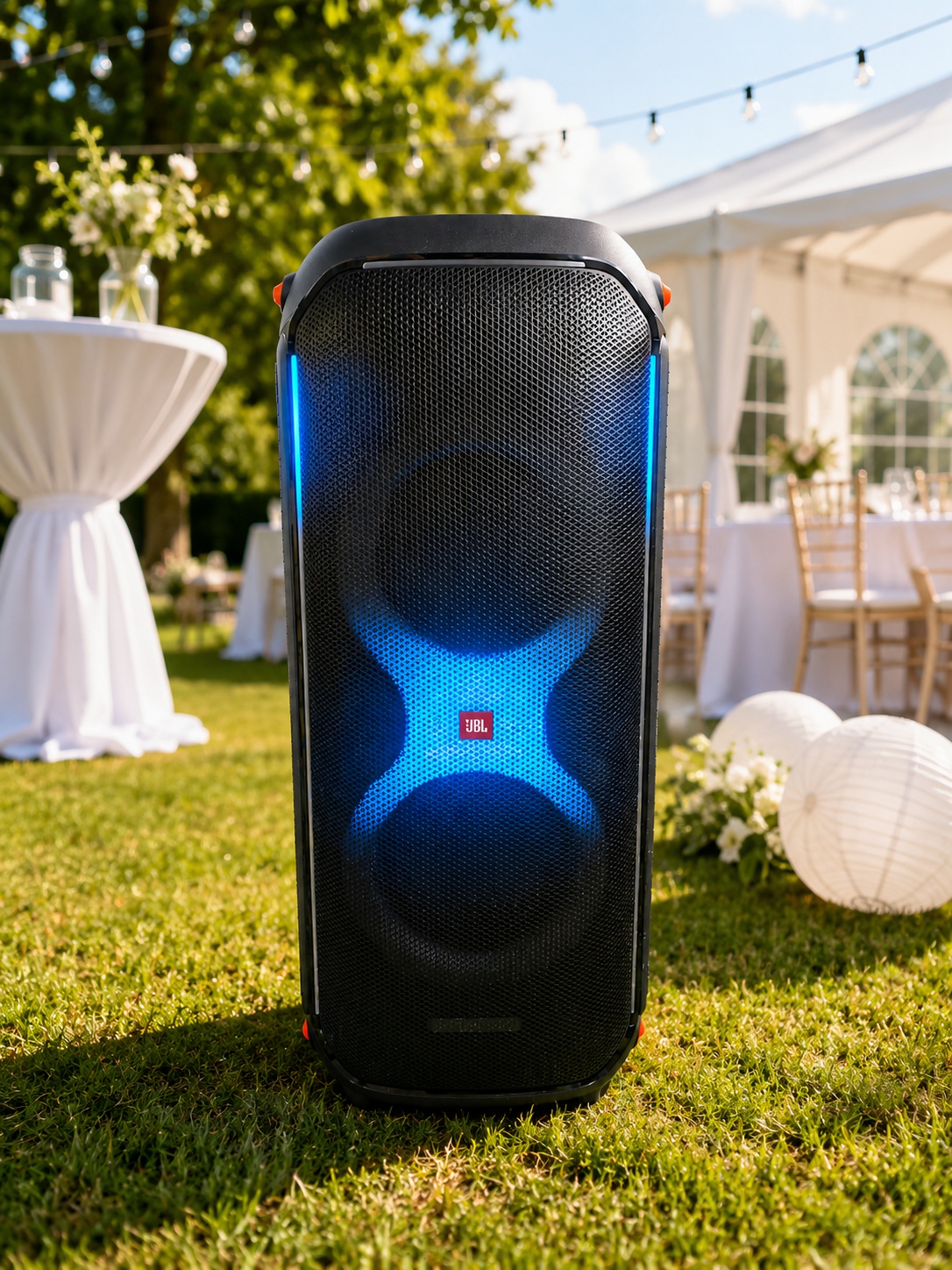 Pronájem party boxu JBL 710