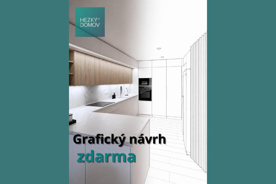 Grafický návrh kuchyně na míru ZDARMA