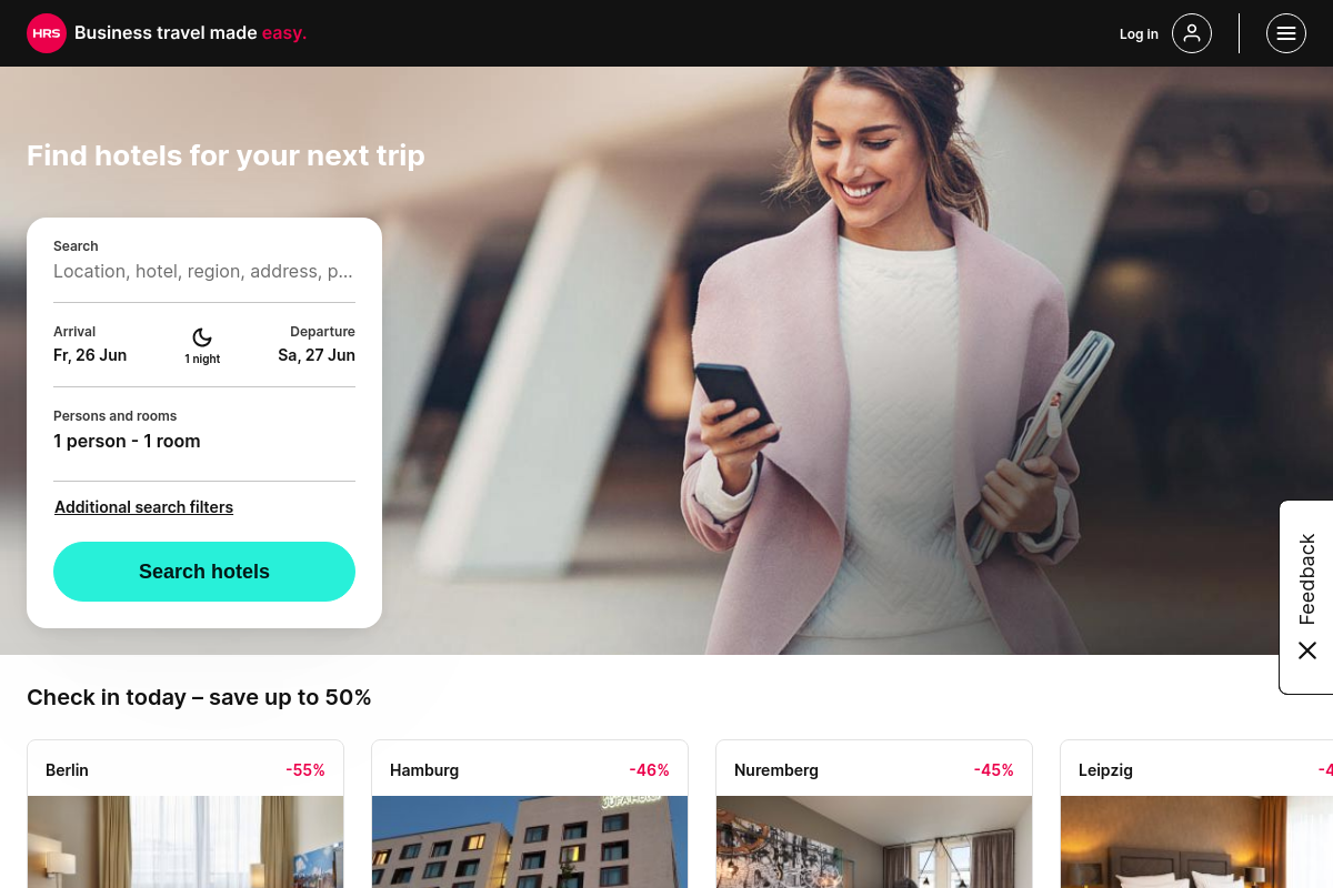HRS - HOTEL RESERVATION SERVICE