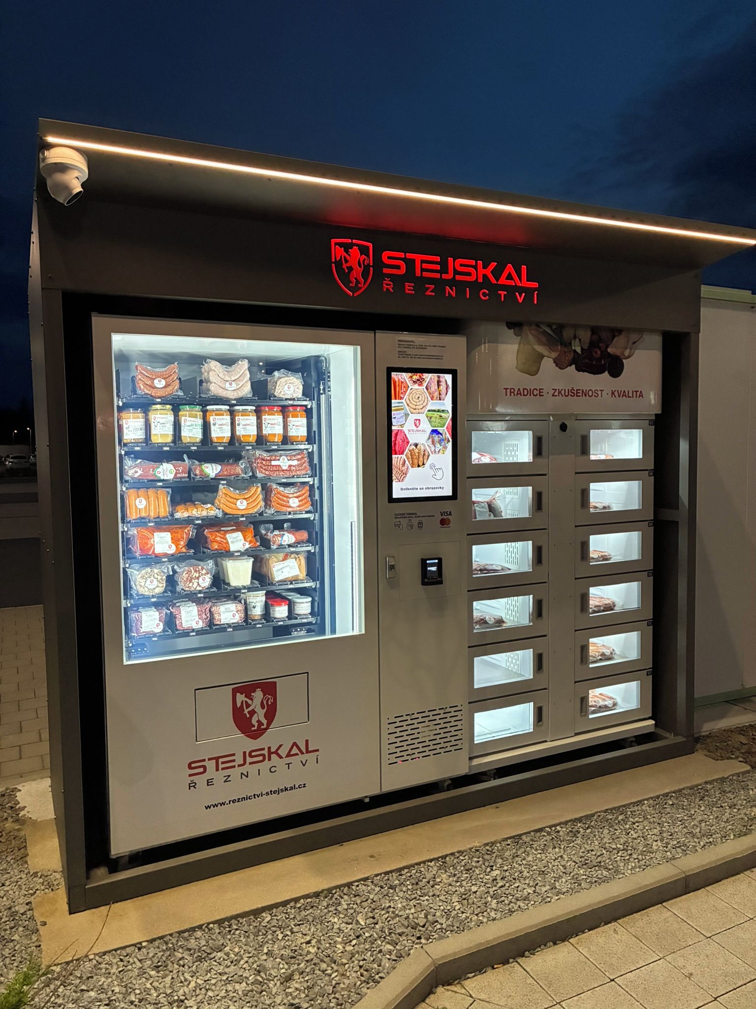 Řeznictví Stejskal - automat foto 2