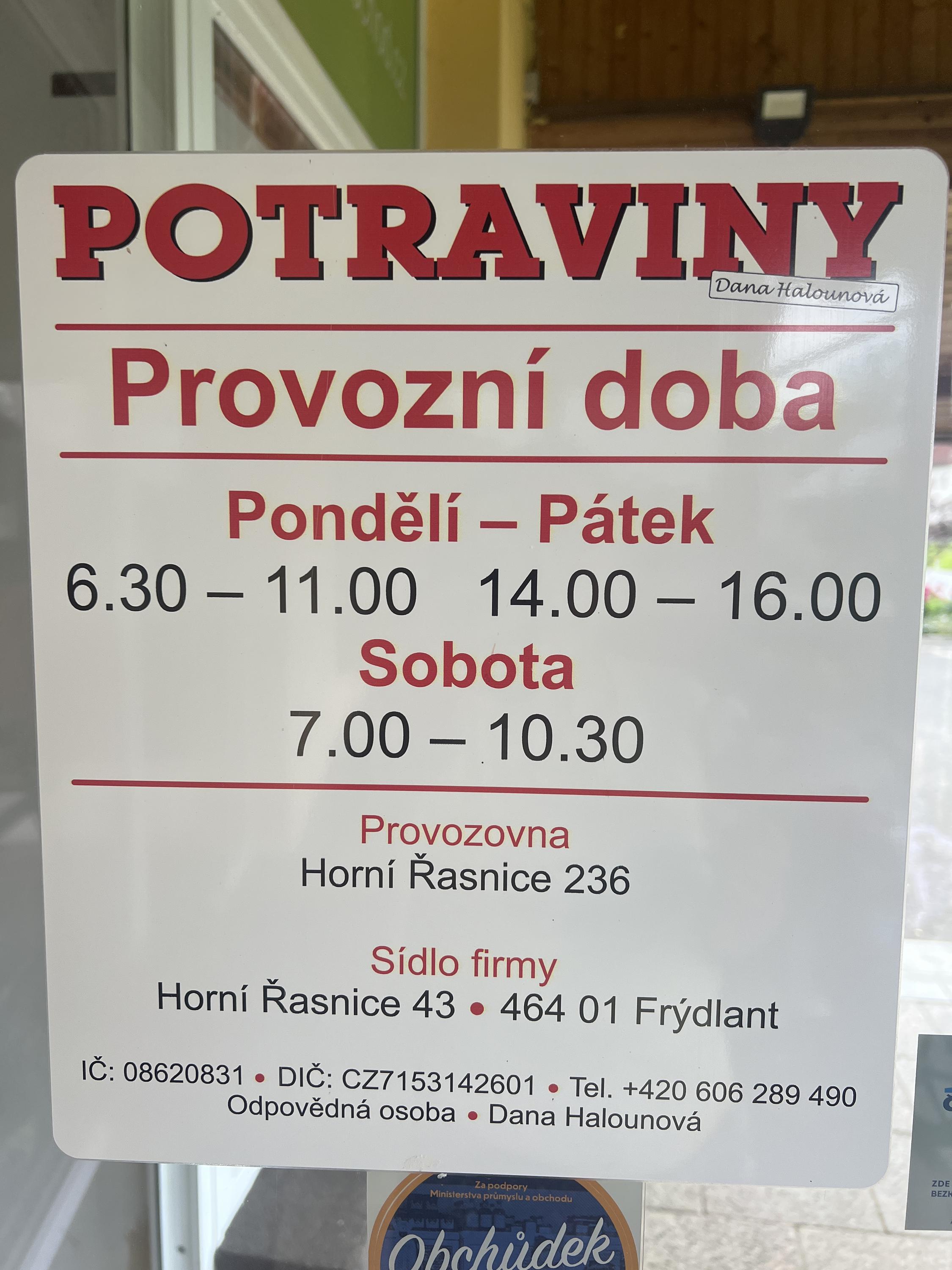 Smíšené zboží Horní Řasnice foto 2