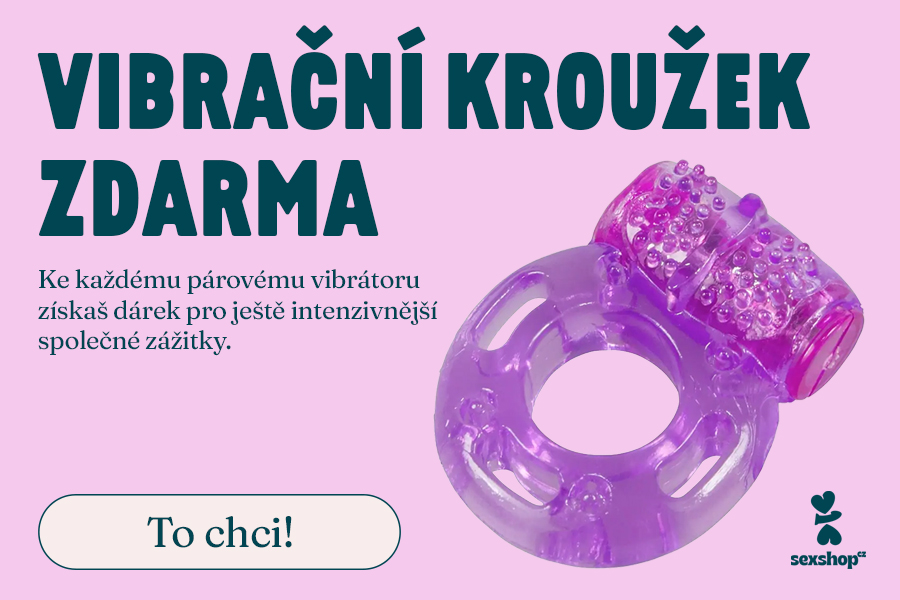 Erekční kroužek jako dárek k párovým vibrátorům