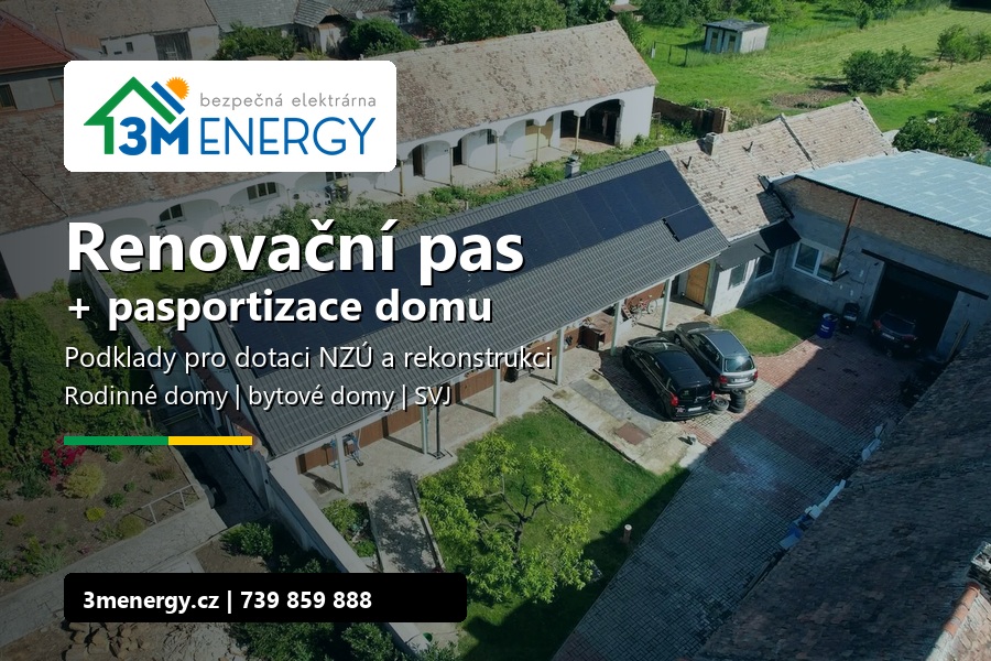 Renovační pas + pasportizace