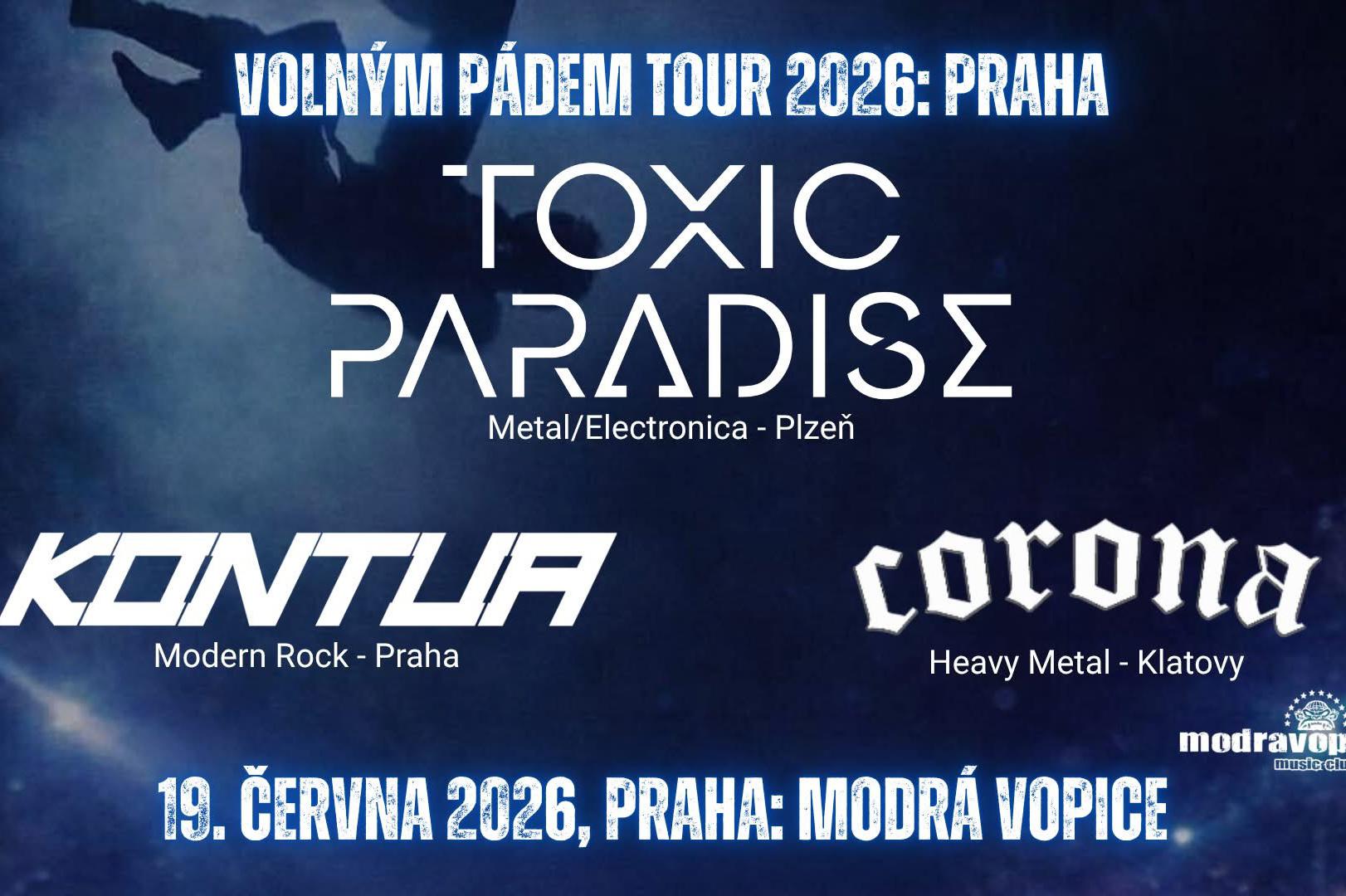 Volným pádem Tour 2026