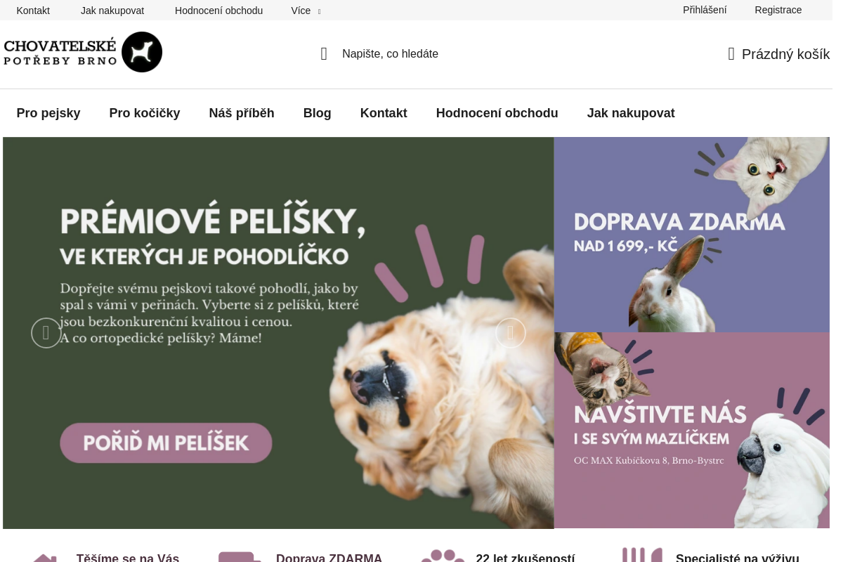 Chovatelské potřeby Brno