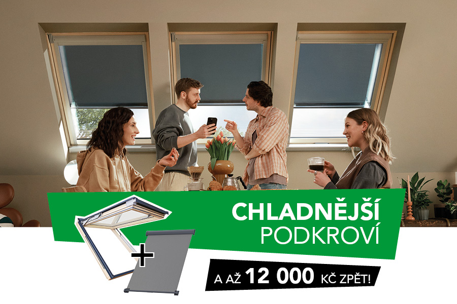 Připravte podkroví na léto a získejte CASHBACK!