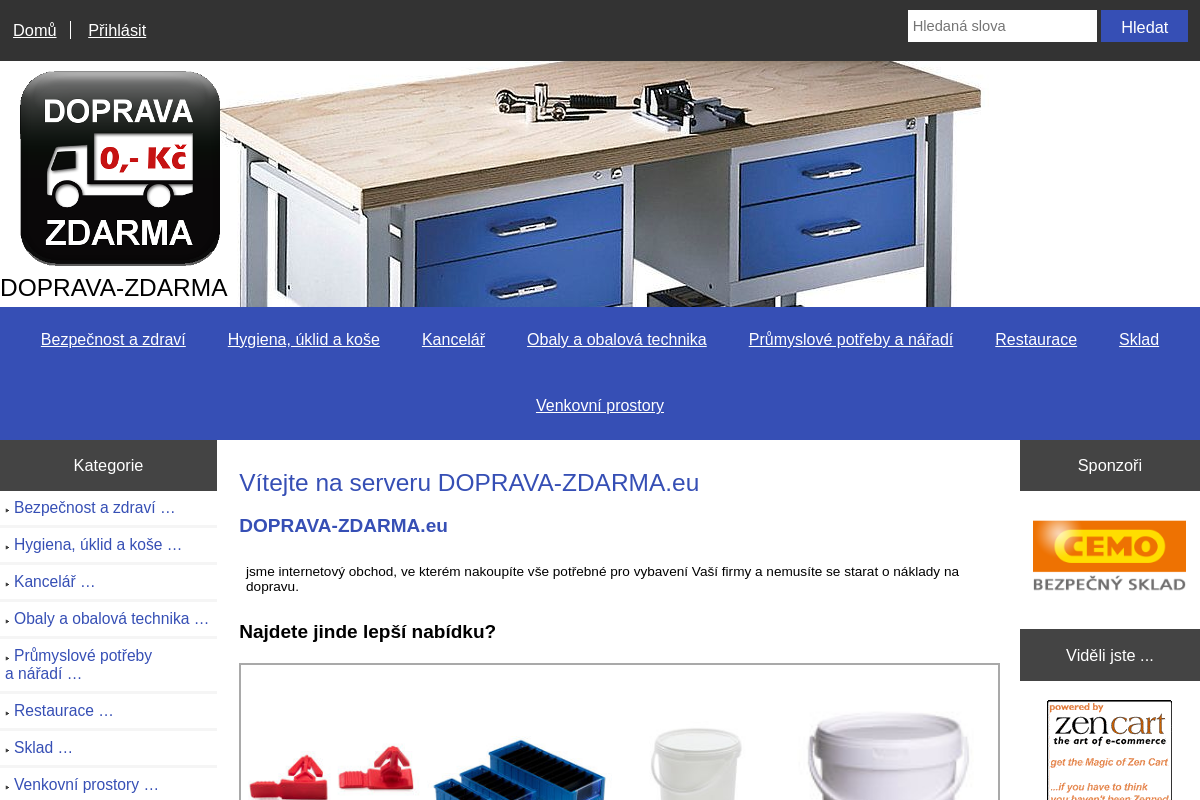 Doprava-zdarma.eu