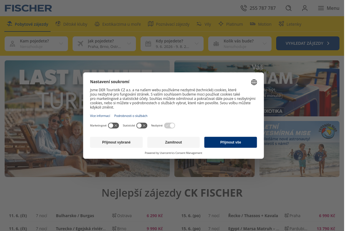 Cestovní kancelář FISCHER