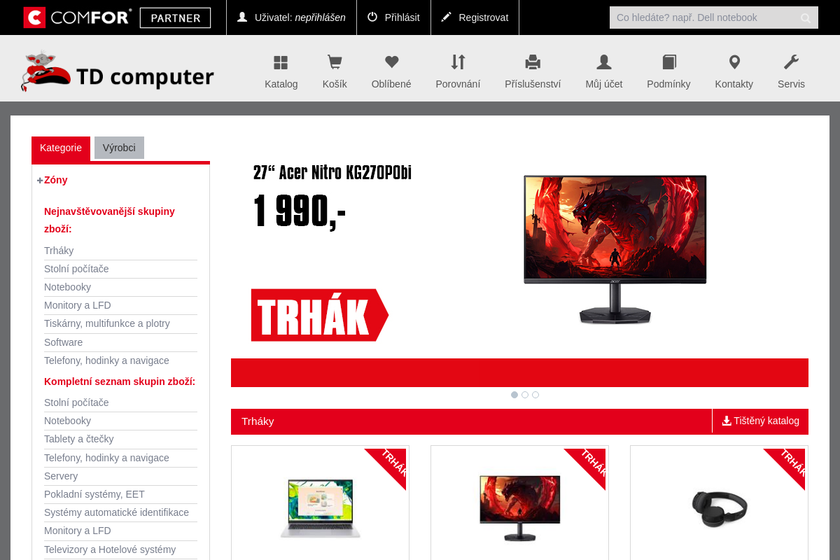 TD computer | e-shop