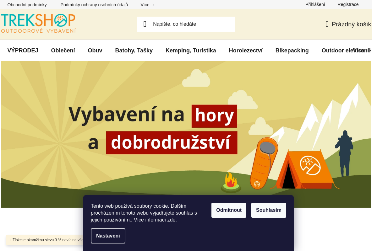 Trekshop.cz - outdoorové vybavení
