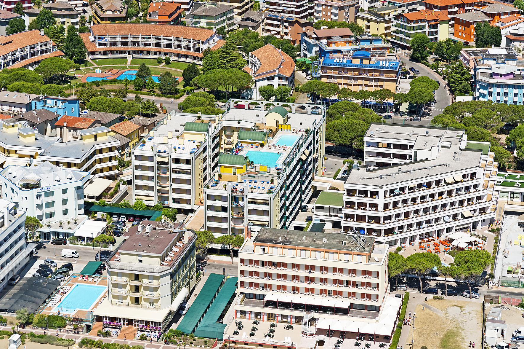 Itálie - Caorle - apartmán Colombo C7, bazény