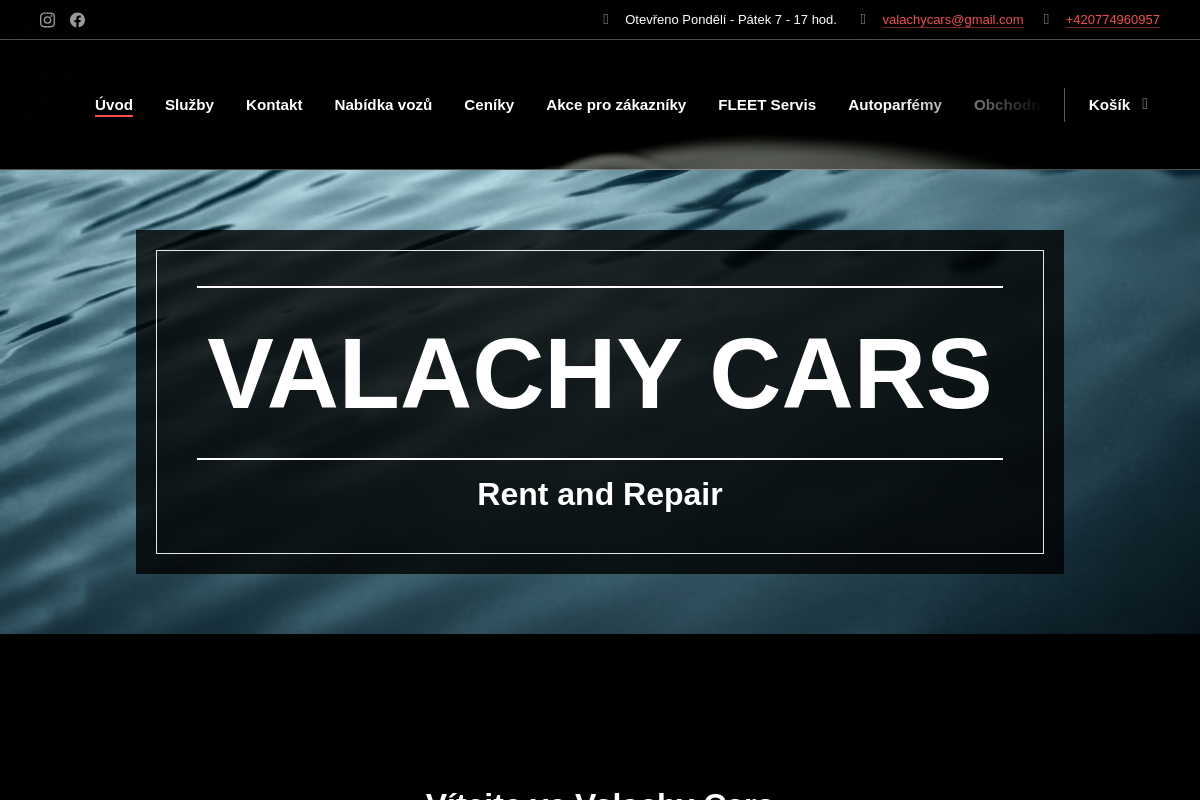 Autoservis Valachy Cars