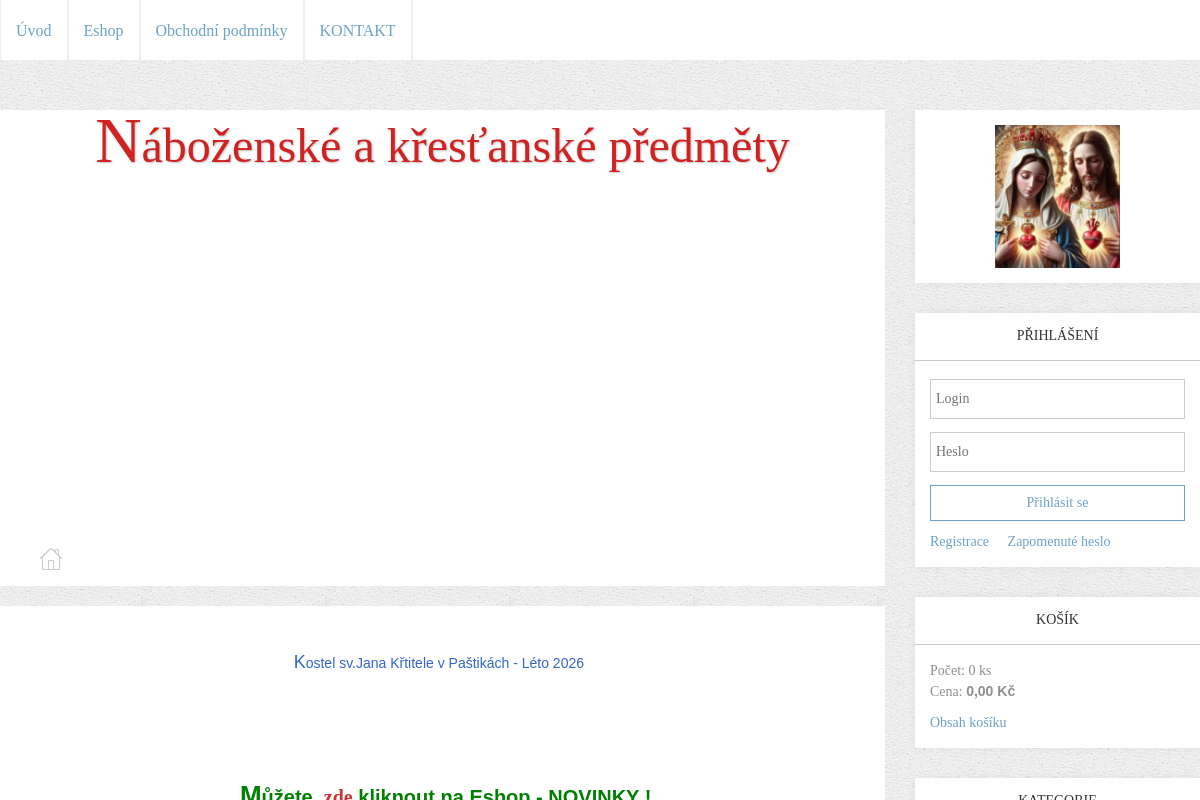 Nabozenskeakrestanskepredmety.estranky.cz