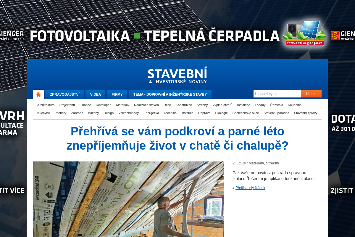 Stavební a investorské noviny