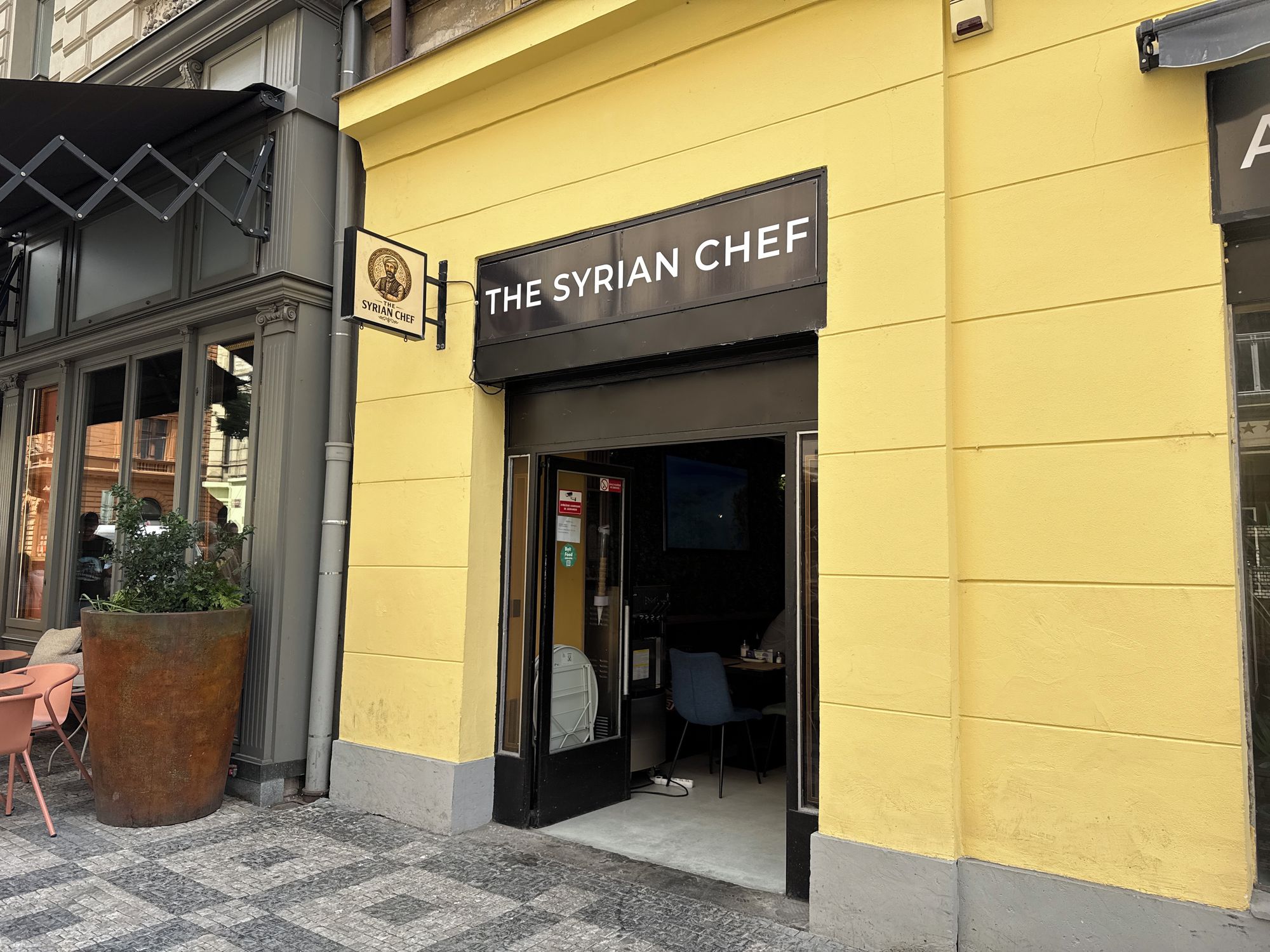 The Syrian chef