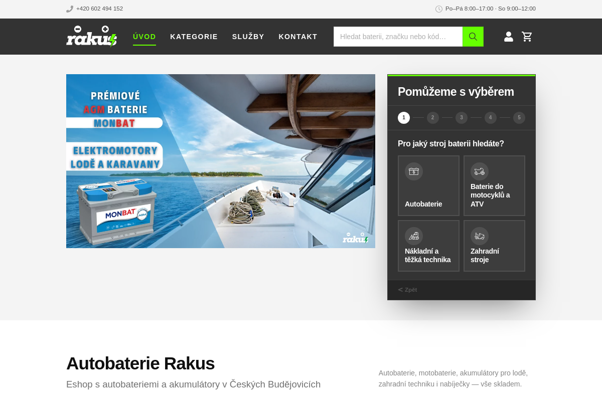 Autobaterie-rakus.cz