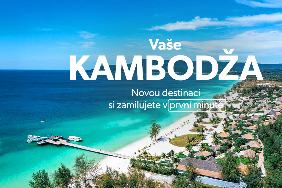 Novinka: Kambodža - dovolená v exotickém ráji