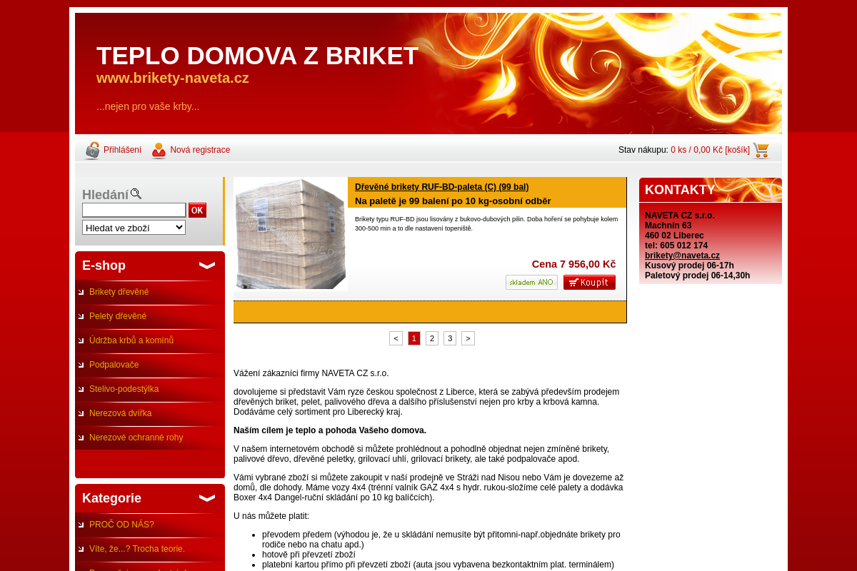 Webareal.cz/brikety