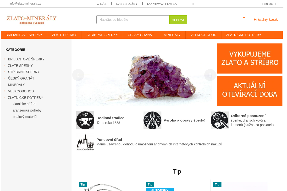 Zlato-mineraly.cz
