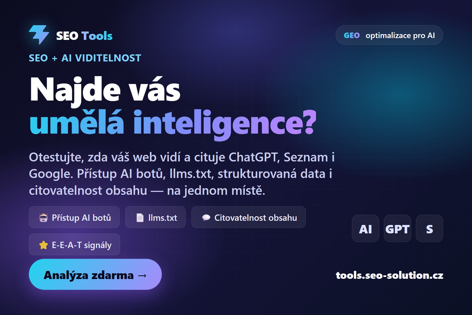 Je váš web vidět i v AI vyhledávání?